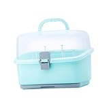 JOINPAYA Behälter für Milchflaschen Babyflaschen Nuckelflasche Flaschenorganisator behälter für stillflaschen Babygeschirr-Organizer Bottle Storage Box Portable Bottle case Green