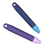 Kinderfreundliche Stylus-Stifte für Touchscreens, Tablet-Eingabestift, 2 Stück, violett-blauer Eingabestift, universeller kapazitiver Eingabestift, kompatibel mit Kindle, iPad, iPhone