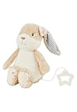 Sterntaler Spieluhr M Hase Hanni - Baby Kuscheltier mit Musik 'La Le Lu' - herausnehmbares Spielwerk - Spieltier waschbar - Einschlafhilfe für Babys - ab Geburt - Geschenkidee für Mädchen, hellbraun