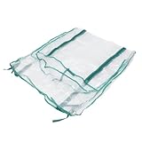 ROMISBABA Mini Gewächshaus PVC Abdeckung Frostschutzhaube und Garten Rack Cover Robuster Gewächshaus Ersatzschutz für Indoor Outdoor Pflanzen Frühbeet für Blumen und Sämlinge