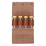 DINHEAROM Camping Gewürzflaschen mit PU Aufbewahrungstasche Tragbarer Gewürzhalter für Outdoor Camping Wandern Grillen Gewürzbehälter für Salz Pfeffer und Mehr