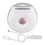 Elektrischer Rasierer Für Frauen | 11.5cm Intimrasierer | Gesichtshaarentferner | Wasserdichtes Usb-Rasiergerät Mit Abnehmbarem Kopf, Sanft Zur Haut, Ideal Für Reisen, Strandtage, Hochzeiten