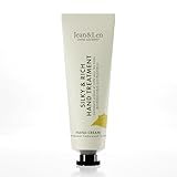 Jean & Len Mini Silky & Rich Hand Treatment Bergamot & Cedarwood, praktische Reisegröße, für weiche Hände, Handcreme mini, ohne Parabene & Silikone, vegan, 30 ml