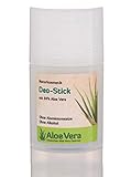 Aloe Vera Deo Stick, Naturkosmetik mit 84% Aloe Vera (1 x 75 ml)