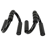 ULTECHNOVO S Förmige Liegestützgriffe 1 Paar aus Langlebigem Material mit Rutschfestem Griff Stabiler Push Up Rack für Brust und Bauchmuskeltraining Zuhause