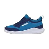 Kempa Kourtfly Junior Sport-Schuhe, blau/weiß, 35 EU