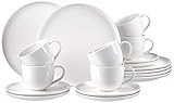 Ritzenhoff & Breker Kaffeeservice Skagen, 18-teilig, Weiß