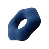 Homoyoyo Memory Schaum Sitzkissen mit Belüftung Ergonomisches Petal Donut Kissen für Steißbeinschmerzen Hämorrhoiden Schwangerschaft und Druckentlastung Geeignet für Klinik und Zuhause