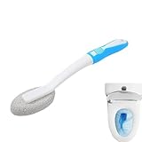 WC-Reinigungsbürste, Bimsstein-Reinigungsbürsten mit langem Griff, Toilettenzubehör für Fliesen, WC, Badewanne, Ziegel, Pool, Bad, Parri