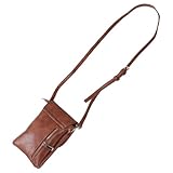 GLSTOY PU Kleine Crossbody Handtasche für Damen Verstellbarer Schultergurt Vielseitige Handy und Geldbörsenkombination mit Mehreren Fächern Modisch und Praktisch für Alltag Reisen und