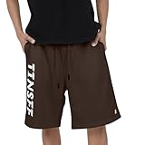 Generisch Gym Hose, Herren Leichte Gymshorts Trainingsshorts Und Laufshorts Kurz Sporthose Mit Kordelzug Jogginghose Kurze Männer Sport Hose Sport Shorts Reissverschluss Sport (L