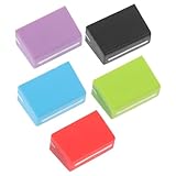 TOVINANNA 5 Stück Faderkappen für Mischpult Schieberegler 4mm Innenbohrung Gummi Mehrfarbig Ersatz Faderknöpfe für Audiomischer
