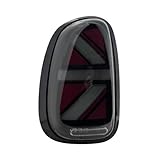 SLLGSDM Auto Heckleuchte für BMW MINI Countryman R60, Anhänger Beleuchtung, Hinten Rücklicht Brems Warnung Lampe Auto Teil Rücklicht, Auto ZubehöR,Black