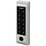 Sygonix SY-6121662 Fingerprint/RFID Zugangssystem Oberflächenmontage 12 V/DC, 18 V/DC IP66 mit beleuchteter Tastatur, m