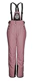killtec Mädchen Skihose/Funktionshose mit abnehmbarem Latz, Kantenschutz und Schneefang KSW 213 GRLS SKI PNTS, puderrosa, 152, 43650-000