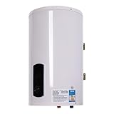 Elektrischer Warmwasserspeicher 30L, 220V 2000W 0.7mpa, Wandspeicher, Warmwasserbereiter, 25-75°c Temperatur Einstellbar, LED-Bildschirm Temperaturanzeige, Begleitend Wasserhahn und Handbrause