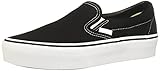 Vans Unisex Classic Slip-on Platform Slip On Sneaker, Schwarz (Black Blk), 40 EU