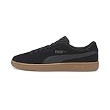 PUMA Unisex Puma Smash v2 Low-Top, Puma Black-Puma Black, 45 EU