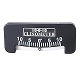 Fersenwinkel-Klinometer, hochauflösendes Klinometer für moderne Boote, Montage auf Schotten, Marine-Clinometer