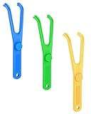 TPZORJX 3PCS ahnseide Halter,Flosser Zahnseidenhalter,Dental Floss Halter,Zahnseide-Stick Zahnreinigung,Wiederverwendbare Zahnseide Halter,Mundhygiene Zahnreinigung,Für Familien Hotels Und Reisen