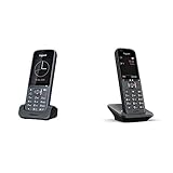 Gigaset SL800H PRO – schnurloses Business DECT-Telefon, Anthrazit & S700H PRO – schnurloses Business DECT-Telefon mit großem Farbdisplay - Brillante Audioqualität - Bluetooth 2.0, schwarz