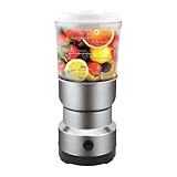 Duvcoywae Tragbarer Mixer Für Shakes - Elektrischer Mixer Shakes,Edelstahl-Schneidwerkzeug Feines Pulver Gerät Für Getreide - Für Zuhause Und Unterwegs