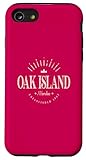Oak Island North Carolina Modern - Oak Island North Carolina Hülle für iPhone SE (2020) / 7/8