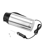 Tragbare 750 ml 24 V Reise-Auto-LKW-Wasserkocher-Warmwasserbereiter-Flasche für Tee, Kaffee, Trinken, Edelstahl, schnelles Aufheizen, automatische Abschaltung für Roadtrips,