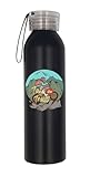 Off Road Moto Wasserflasche, Off Road Moto Isolierte Flasche, Edelstahl Wasserflasche