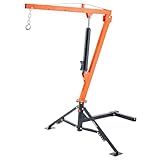 VEVOR Pick Up Kran, 450 kg, 360° schwenkbar, Ladekran mit 3-stufigen verstellbarem Ausleger, Hebekran, Werkstattkran zum Heben von Gütern im Baugewerbe, in der Forstwirtschaft & in der Fabrik