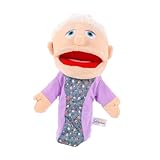 Handpuppen Für Kinder – 30 cm Großes Buntes Plüschfiguren-Set, Großvater-Handspielzeug, Weiche Fingerpuppen | Ideal Für Fantasievolles Spielen, Geschichtenstunden, Geburtstagsgeschenke, Frühes Lernen