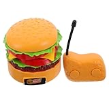 BESTonZON Interaktives Fernbedienungsauto Für DIY Burger Förmiges Kreatives Zusammenbauen Einfach Zu Bedienen Für Drinnen Und Draußen Sicheres Material Perfektes
