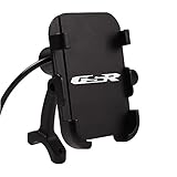 Smartphone Halterung für Suzuki GSR750 GSR600 GSR400 GSR 400 600 750 GSR Motorrad Lenker Rückspiegel Handyhalterung GPS Ständer Halterung