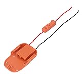 Akku-Dock-Stromanschluss Feste Verbindung Einfache Installation ABS-sicherer Netzadapter Robuster Breiter Einsatz für Skateboards