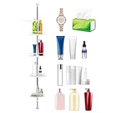 Eck-Dusch-Organizer, stehendes Eck-Dusch-Organizer-Regal, stehendes Eck-Dusch-Organizer, Bodenregal, Bad-Aufbewahrungshalter für Conditioner