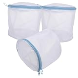 MOTHNUR 3 Stück Teiliges Bh wäschenetz aus Atmungsaktivem Langlebigem Mesh für Waschmaschine Reise und Aufbewahrung Schützender Wäschesack für Bhs Unterwäsche Dessous und Feinwäsche in