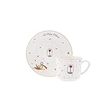 Karaca Kleiner Prinz 6 Personen Kaffeetassen-Set 80 ml, Espressotassen, Einzigartiges Design, Kaffee-Espresso Set, Türkisch Traditionalkaffee Tasse, Mokkatasse