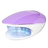 TOUCHBeauty Nageltrockner Für Normalen Nagellack Ventilation,2 in 1 Nagellack Trocknender Lüfter et LED Lampe Lufttrockner Nagellack Trockengerät,Nicht für Gel Nägel AG-1439ADE
