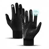 Zoruam Warme Thermo Handschuhe Herren Fahrrad Handschuhe Herren Hermo Fahrradhandschuhe Winter Touchscreen Laufhandschuhe Damen Sporthandschuhe FüR Fahrrad, Running, Wandern, Fahren