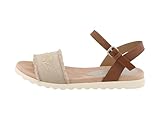 Tom Tailor Damen 5390490015 Sandale, Sand, 40 EU