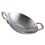 PRETYZOOM Alkohol Topf multi Küchenpfannen Ensemble Utensil Hersteller edelstahltopf edelstahlpfanne kitchen accessories bratpfanne wok Hot Pot für den Haushalt Kochtopf Rostfreier Stahl
