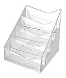 helit H2350802 - Visitenkartenständer, „the helpdesk“, 4-fach, 1 Stück