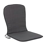 PATIO Stuhlauflage Niedriglehner 74 x 38 cm Sam Monoblock Auflage Sitzkissen mit Schnüren Indoor & Outdoor