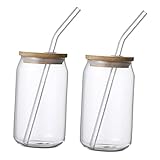 Cabilock 2St Strohglas saftglas wassernapf milchglas wasserbrille water glasses Behälter Glaswaren Kaffeetassen whisky gläser Espressotassen Wasserbecher Trinkbecher für Wasser hölzern
