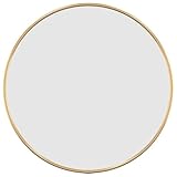 SKM Wandspiegel Golden Ø 40 cm Rund, Weight: 1.62 kg, 348180