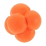 INOOMP Reaktionsball für Hand Auge Koordination Sechseckiger Reflexball zur Verbesserung von Reflexen und Geschicklichkeit im Torwart und Teamtraining Für Baseball und Handball Geeignet