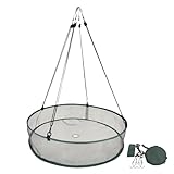 Upgrade-Vogelfutterhaus mit Auffangschale, Große Futterstelle mit Verstellbarer Aufhängung, Vogelhäuschen für Garten und Balkon (Gray)