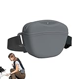 XIAOXIAOYU Leckerlibeutel aus Silikon für Hunde, Leckerlibeutel für Hundetraining, tragbarer Behälter aus Silikon für das Hundetraining | Snack-Tasche