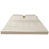 NIBHZ Latexmatratze, 7 Stützzonen - weich und bequem, Milbenschutz und Sterilisation, interne Wabenstruktur, Naturlatexmatratze,10cm-120X200cm