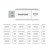GIGASTONE 64GB Flash-Laufwerk (10 Stück) Z60 USB 3.2 Gen 1, 100MB/s, Capless, Daten­speicherung, Backup für PC/Mac/TV/Auto, USB 2.0/3.0/3.1 Kompatibel